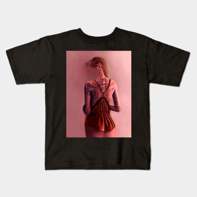 beauty in chaos Kids T-Shirt by Ikhwan Sugianto